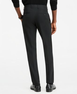 calvin klein black dress pants Calvin Klein Black Pants Suit Separates