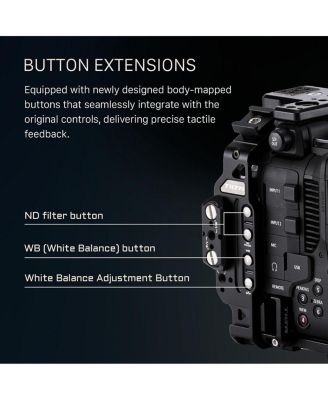 Camera Cage Pro Kit for Canon EOS C80 Camera, V-Mount, Black