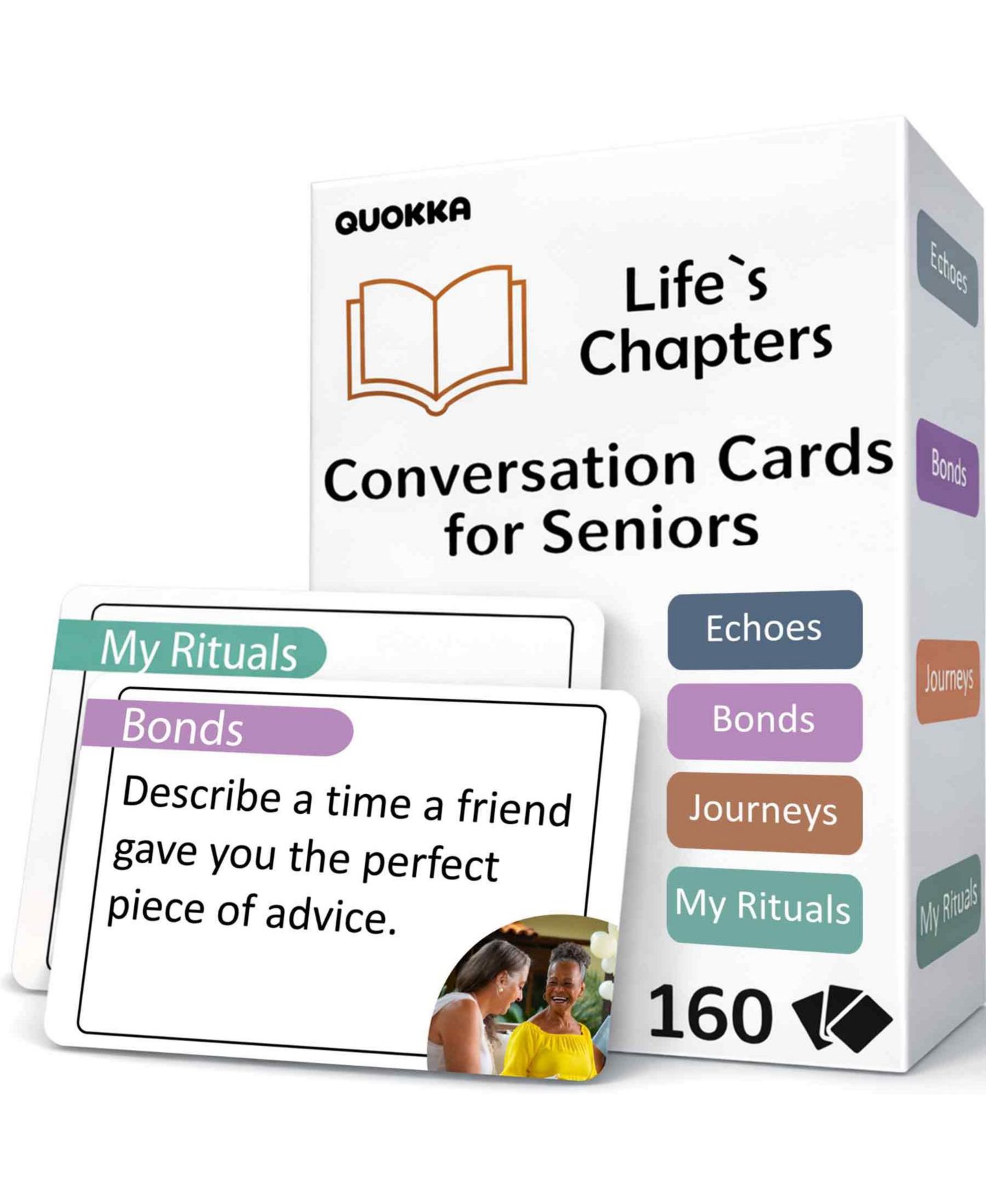 Детская карточная игра Quokka Figures of Speech 202 Cards Memory Card Game, Ages 12+, цвет: Alz160memory — фото 1