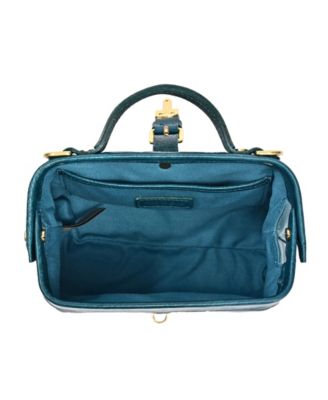 Doctor Small Leather Crossbody Satchel Bag