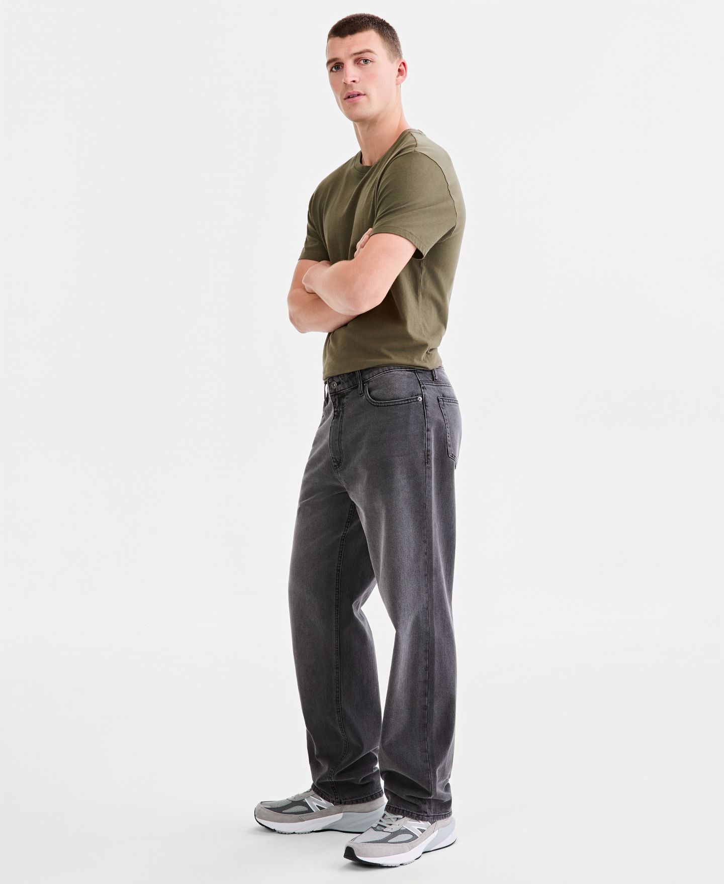 Мужские джинсы Sun + Stone Sun & Stone Providence Loose-Fit, цвет: Варёный — фото 6