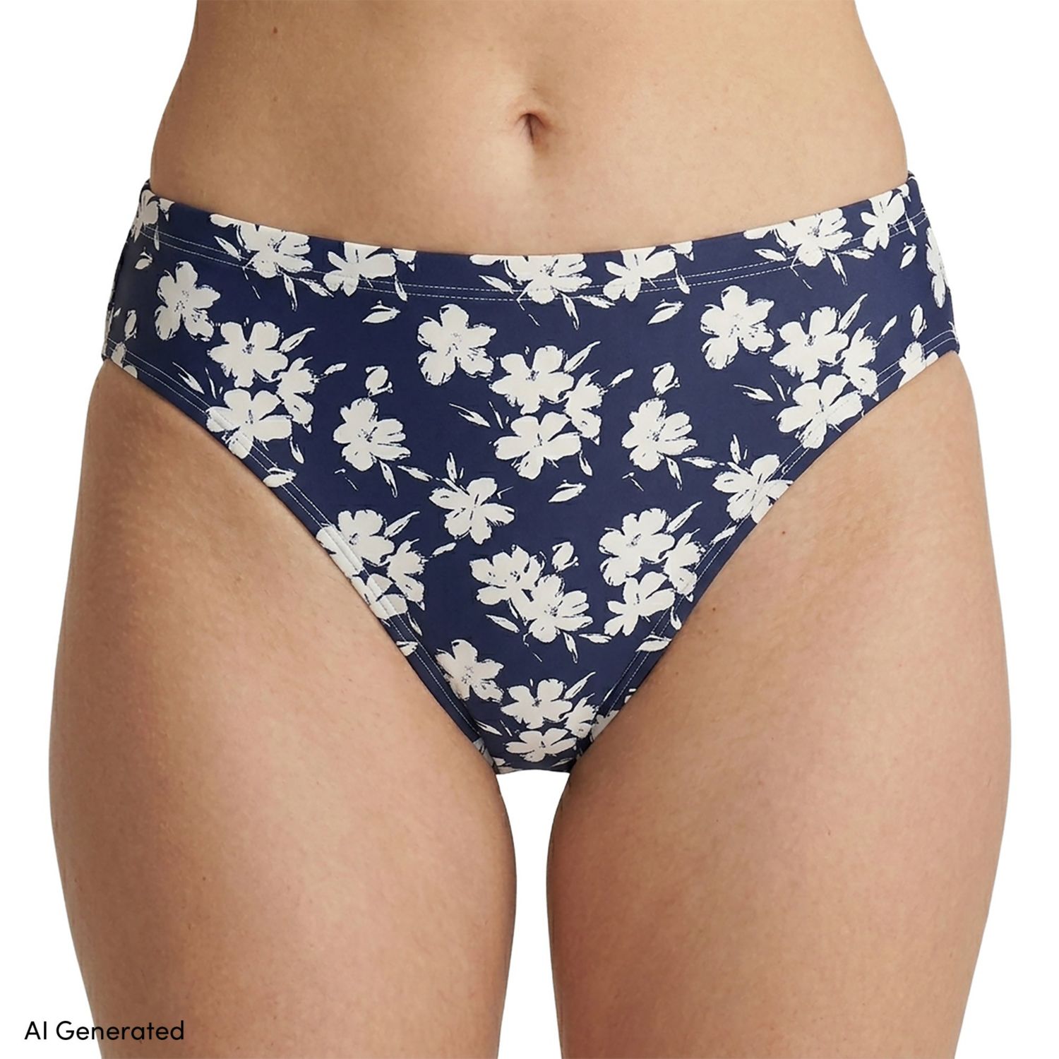 True Solutions Light Weight Microfiber Basics Bikini Low-Rise Panty, 3-Pack