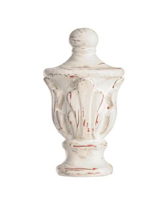 Vintage Chic Floor Lamp Tall Antique Washed Pleated Drape Fabric Shade for Living Room Reading Bedroom Office