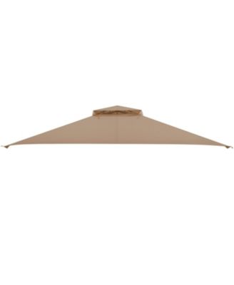 10 x 12 ft Gazebo Replacement Canopy Top with Vent and Drainage