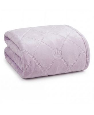 Embossed Oversized Plush Throw, 60" x 90"