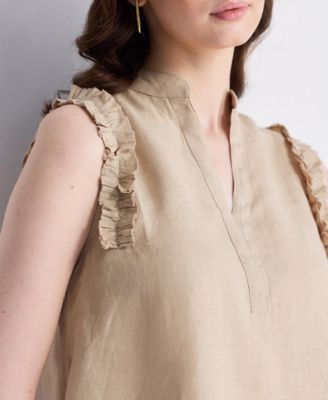 Women's Sleeveless Hemp Top