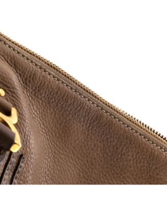 Medium Marcie Satchel Leather