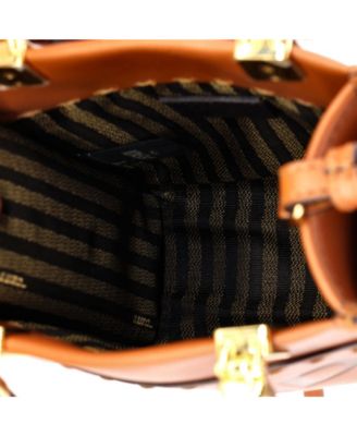 Mini Sunshine Shopper Tote Leather