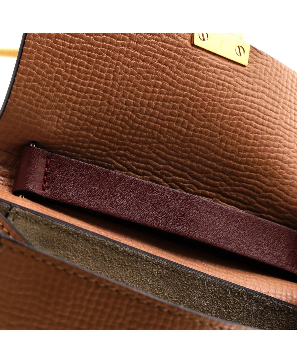 Pre-Owned Chloe Mini Drew Crossbody Bag Leather