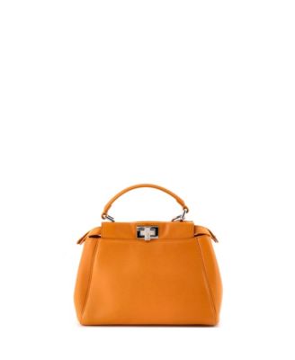 Mini Peekaboo Bag Leather