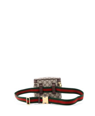 Small Ophidia Chain Belt Bag GG Coated Canvas