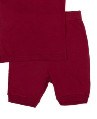 Toddler Matching Family Two Piece Cotton Short Sleeve Shirt and Shorts Pajamas