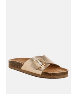 Women's Uvaria Metallic Slip-On Sandals