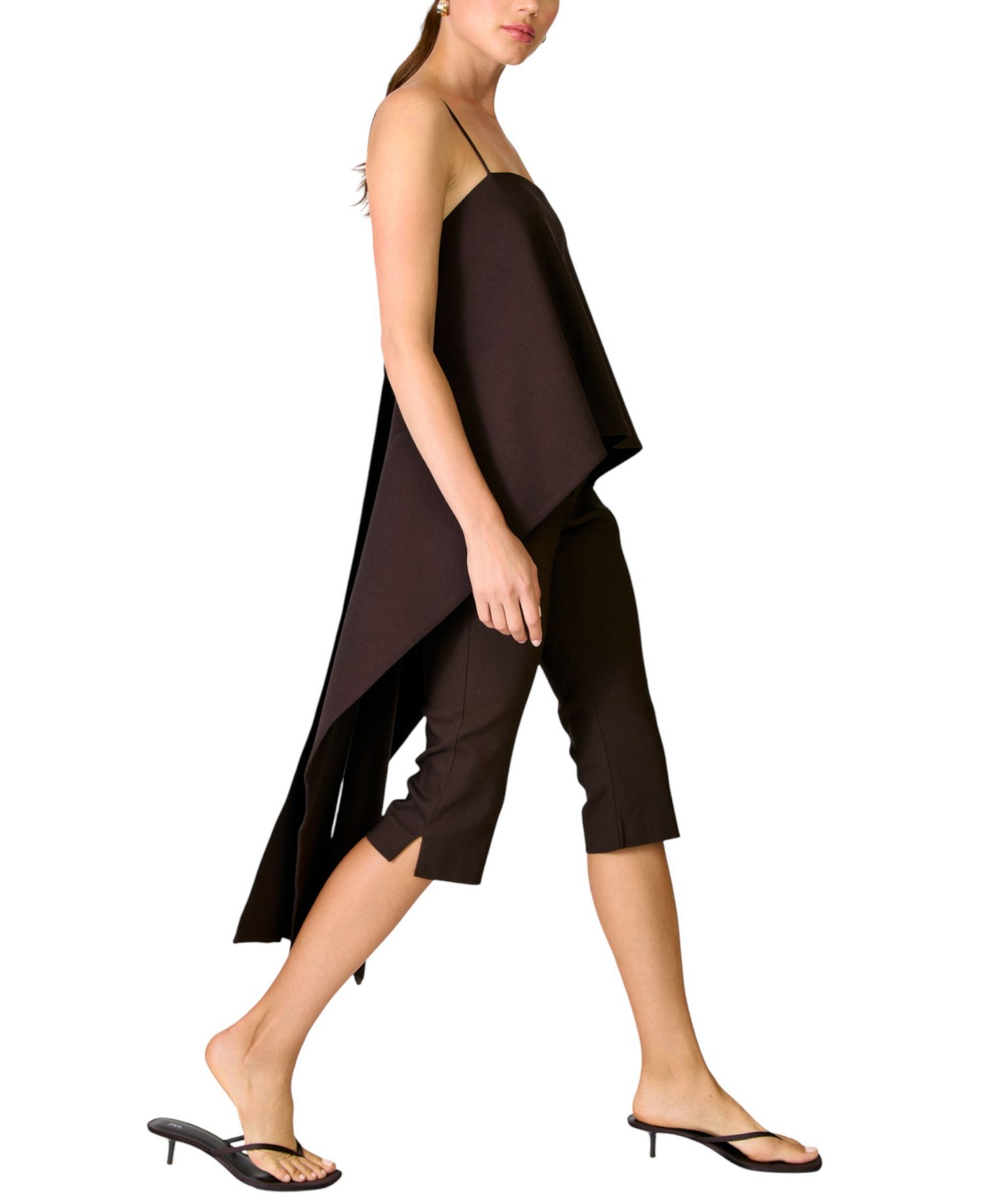 Women's Square Neck Sleeveless Top