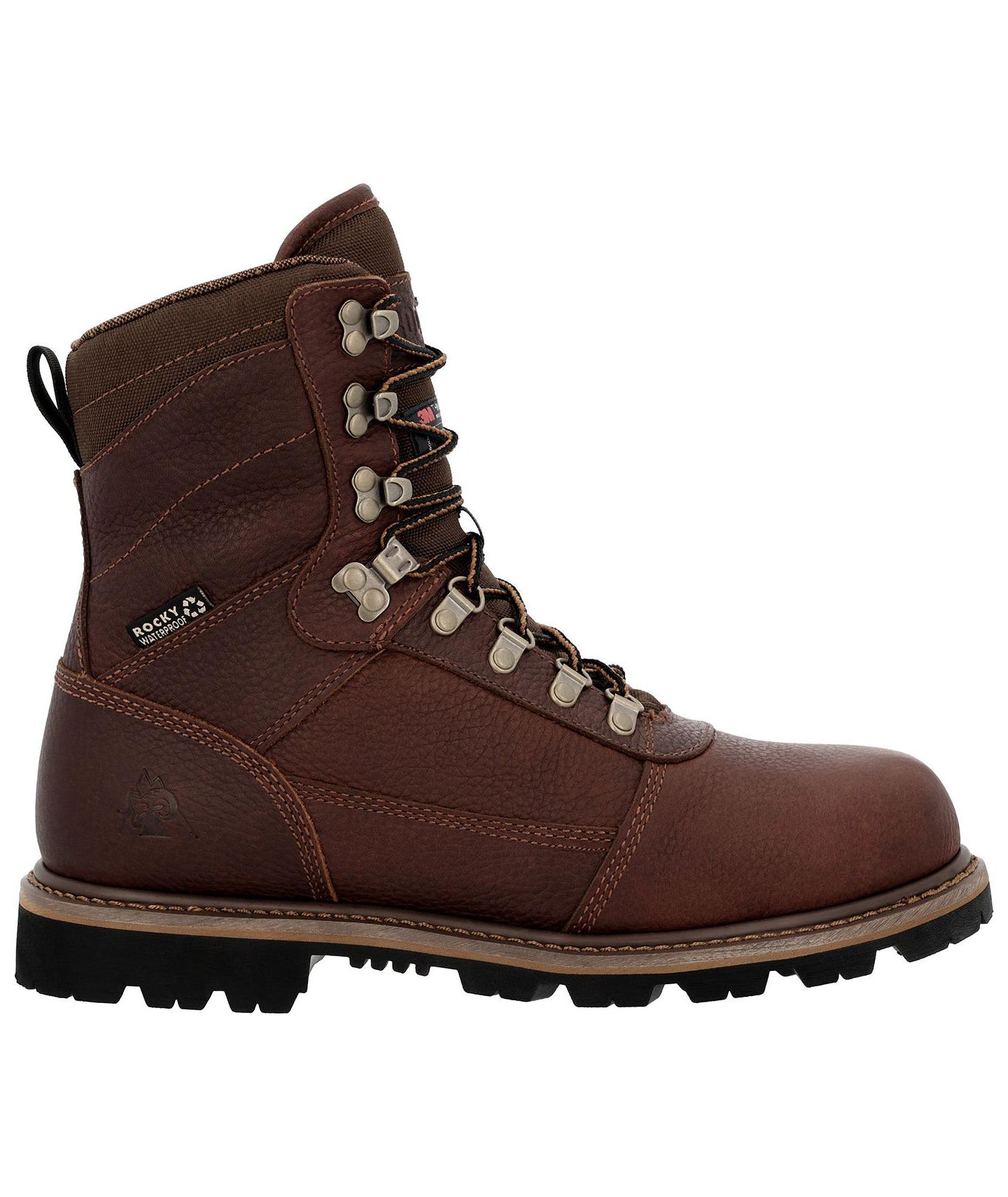 Мужские ботинки ROCKY Ranger 800G Insulated Outdoor Boot, цвет: Коричневый — фото 2