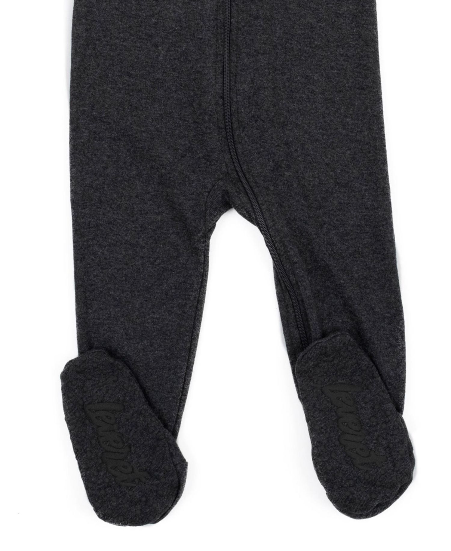Toddler Matching Family One Piece Footed Cotton Long Sleeve Solid Color Pajamas 2T-5T