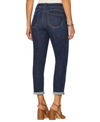 Petite Mid-Rise Skinny Fit Jeans