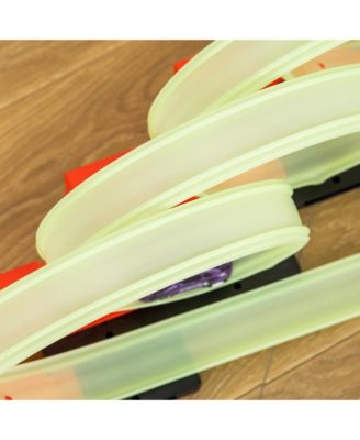 Builder Loop Kit Criss Cross Toy Race Track w/ Pull-back Car, Ages 3-6