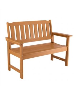 50.5in Weatherproof Patio Bench with 800 lbs Capacity for Outdoor Seating