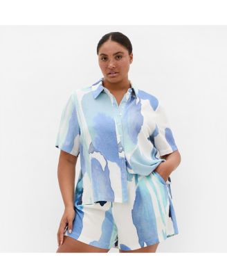 Women's Surface Level Print Shirt