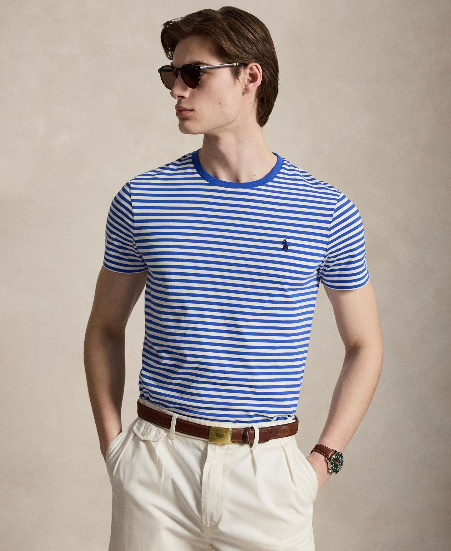 Men's Classic-Fit Striped T-Shirt