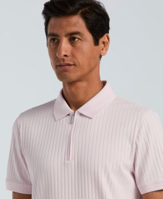 Men's Quarter-Zip Polo Shirt 