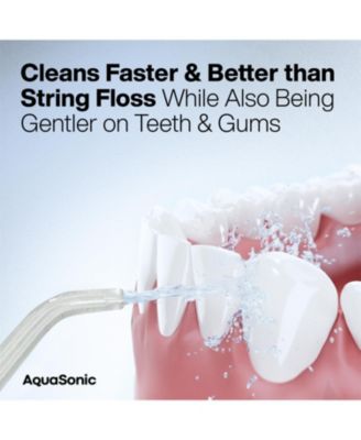 Elite Rechargeable Water Flosser - 300ml Tank, 4 Tips, Travel Bag