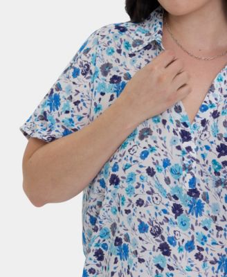 Plus Size Becky Short-Sleeve Top