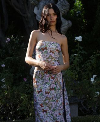 Women's Asymmetrical Wrap Midi Skirt