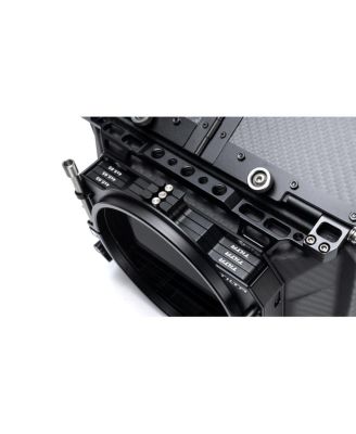 MB-T12 3-Stage 4x5.65" Carbon Fiber Clamp On Matte Box with Single 80mm Back