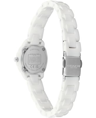 Women's Kitt White Ceramic Bracelet Watch, 21mm