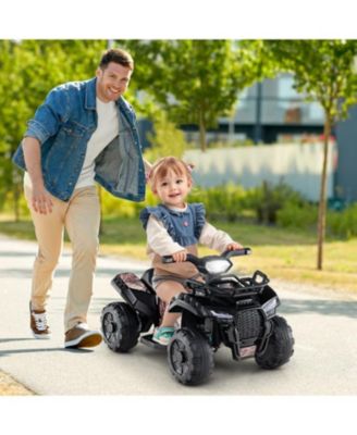 6V Kids ATV Quad Electric Ride On Car with LED Light and MP3-Solid