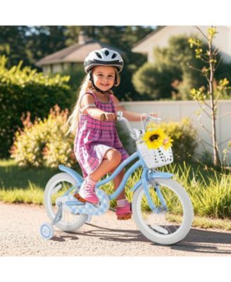 16 Inch Kids Bike with Adjustable Handlebar and Seat