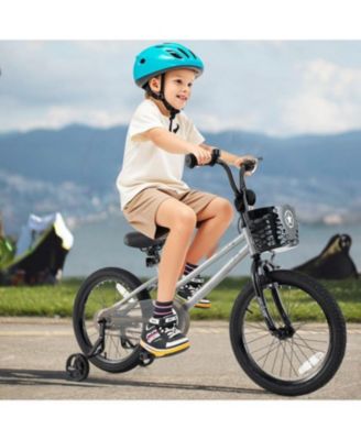 18 Inch Kids Bike Adjustable with Transparent Chain Cover