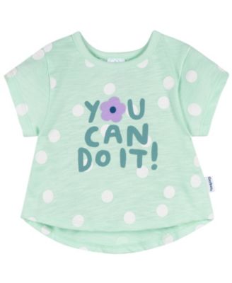 Baby Girls Short Sleeve T-Shirts, 3-Pack