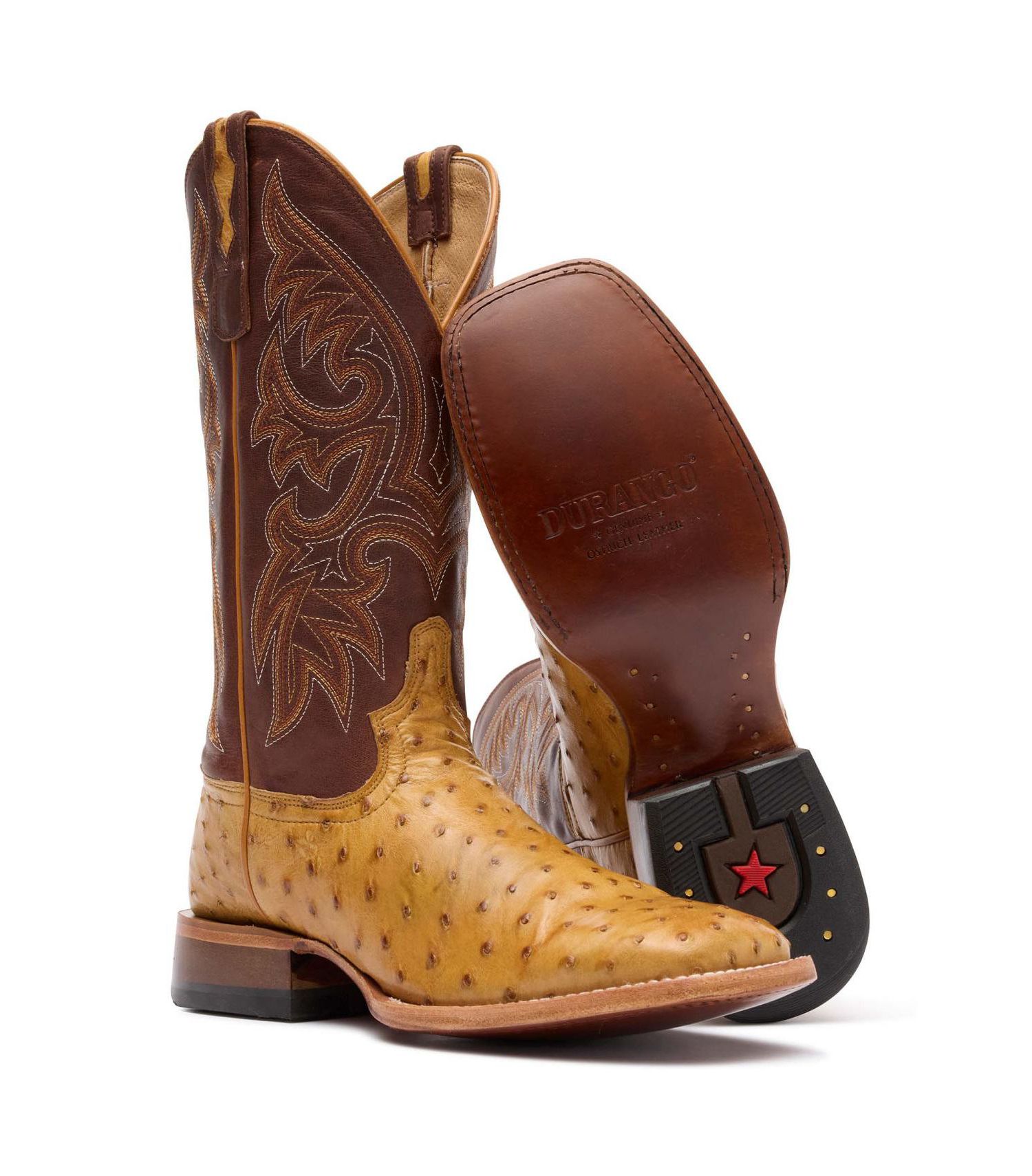 Men's Premium Exotics Full-Quill Ostrich Western Boot