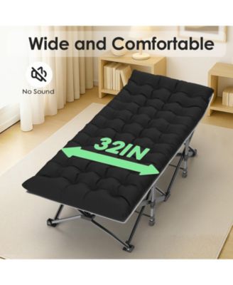 Camping Folding Heavy Duty Sleeping Bed Oxford Camping Outdoor Recreation Gear