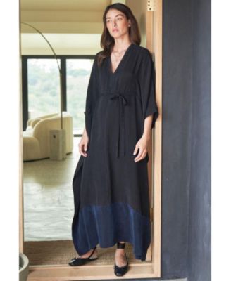 Women's Ocean+Main Colorblock Belted Caftan