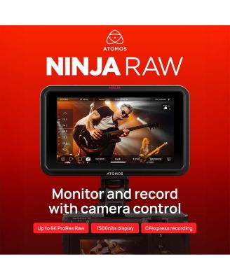 Ninja RAW 5.2" Full HD Touchscreen HDR On-Camera Monitor/Recorder, Supports 6K HDMI