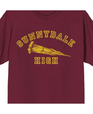 Men's Slayer Sunnydale High Adult Crew Neck Short Sleeve