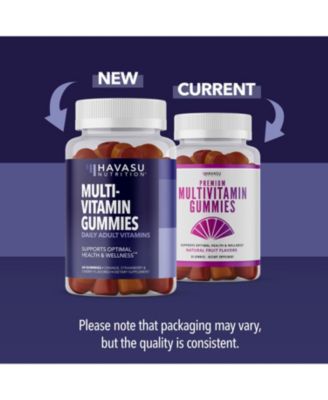 Multivitamin Gummies, Natural Fruit Flavor, 60ct