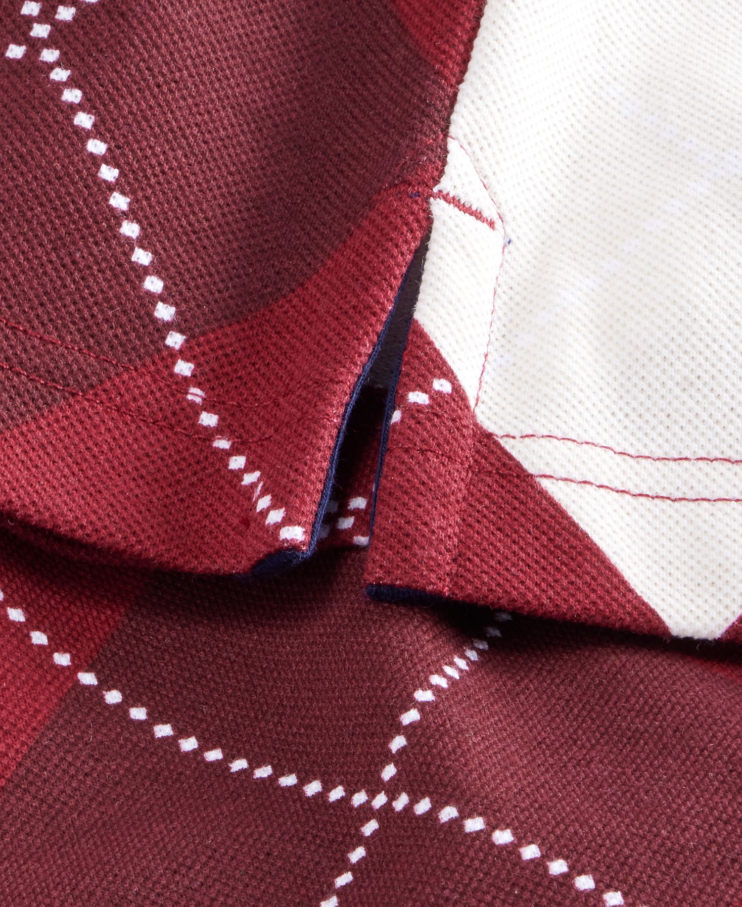 Men's Argyle Polo Shirt