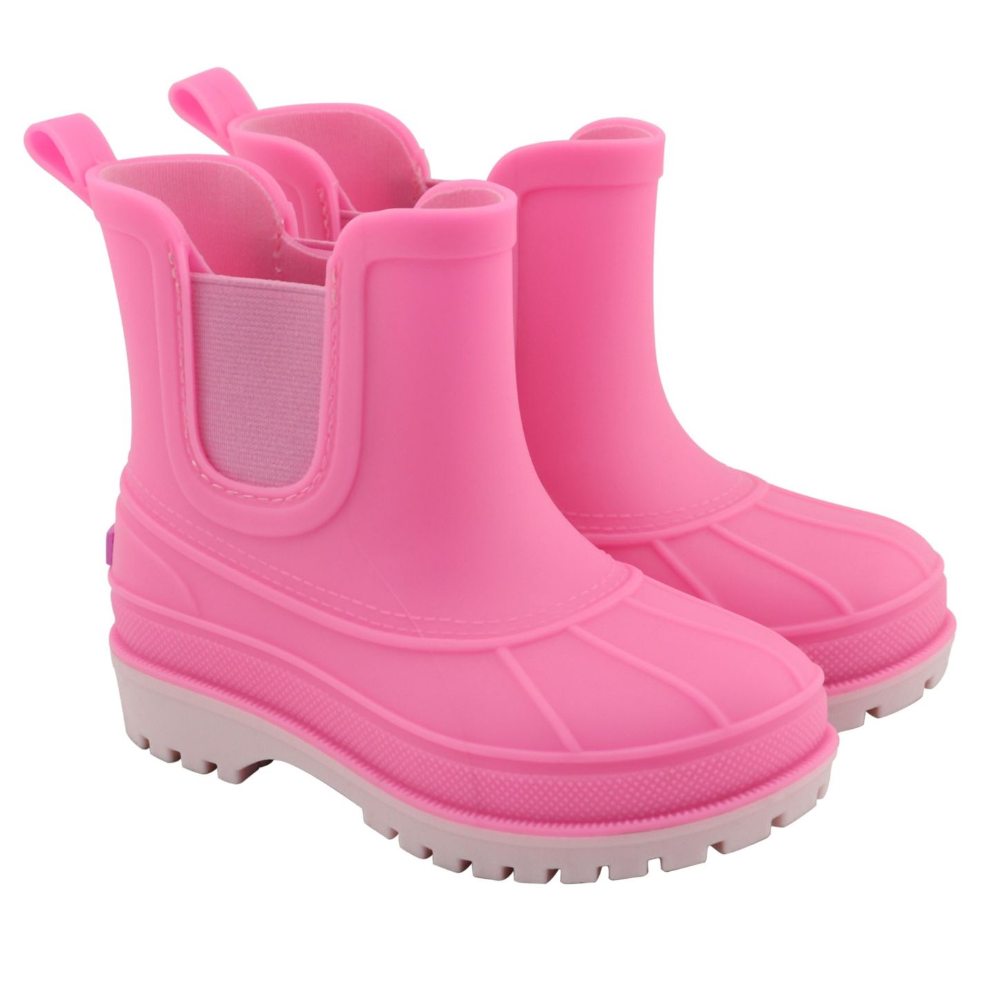 Детские ботинки Sperry Unisex Toddler Chelsea Rain Boots, цвет: Розовый — фото 2