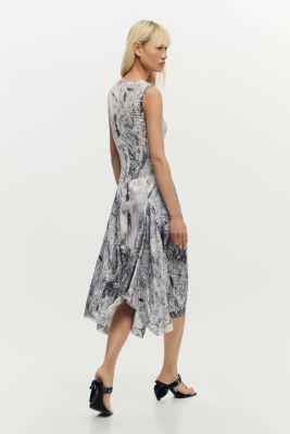 Women's Draped A-line dress
