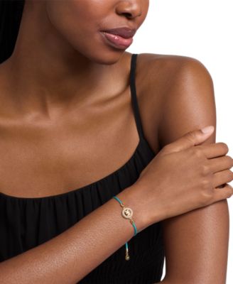 Pave Logo Cord Bracelet