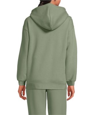 Women's Long Sleeve Serious Sweats Hooded Tunic Sweatshirt