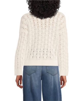 Women's Drifter Tie Notch Neck Sweater