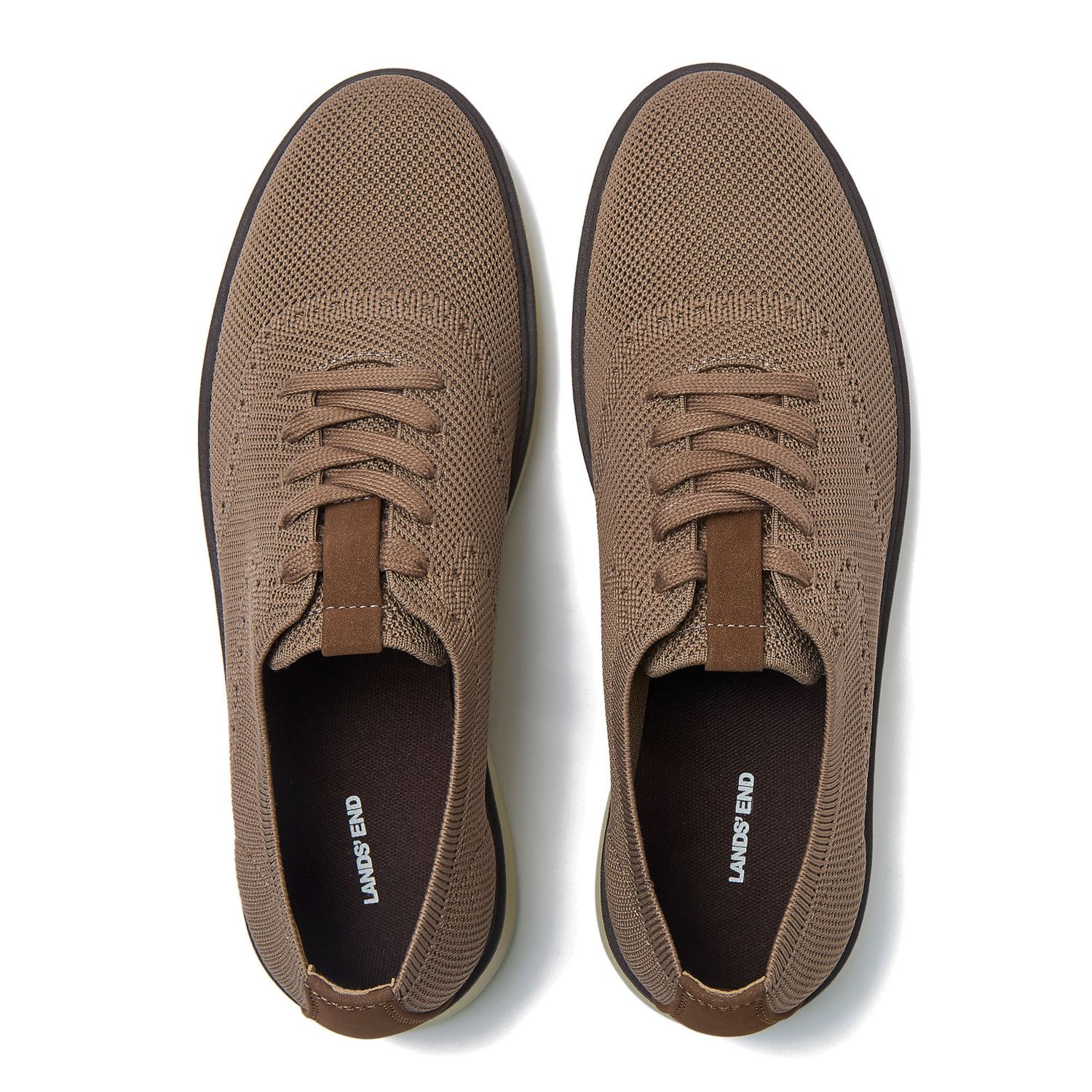 Men's Knit Lace Up Derby Oxfords