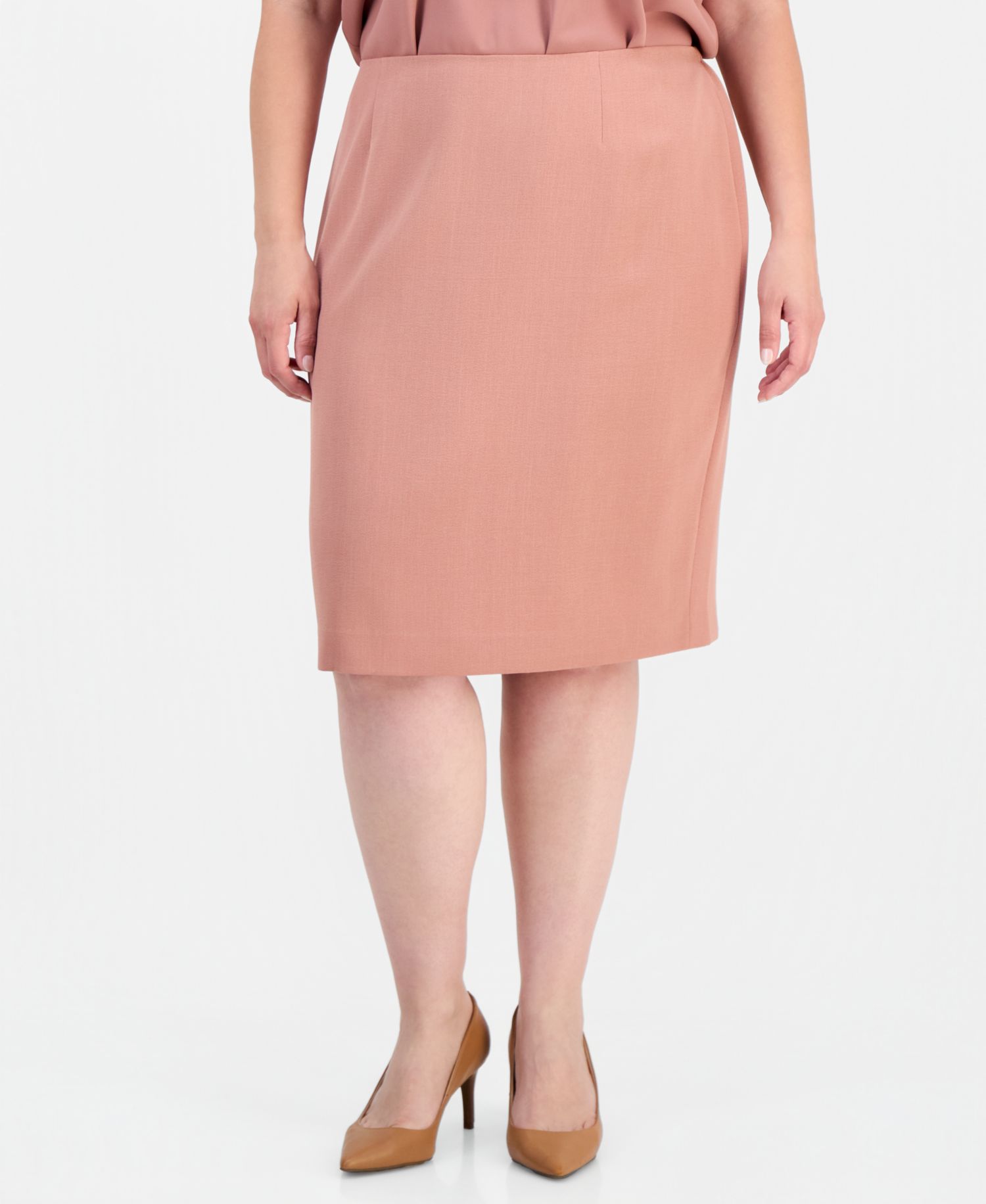Plus Size Pencil Skirt