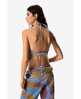 Women's Denim blouse Masha Popova